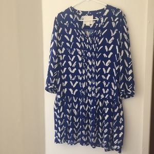 Anthropologie Maeve Caravane Drop Waist Dress, M